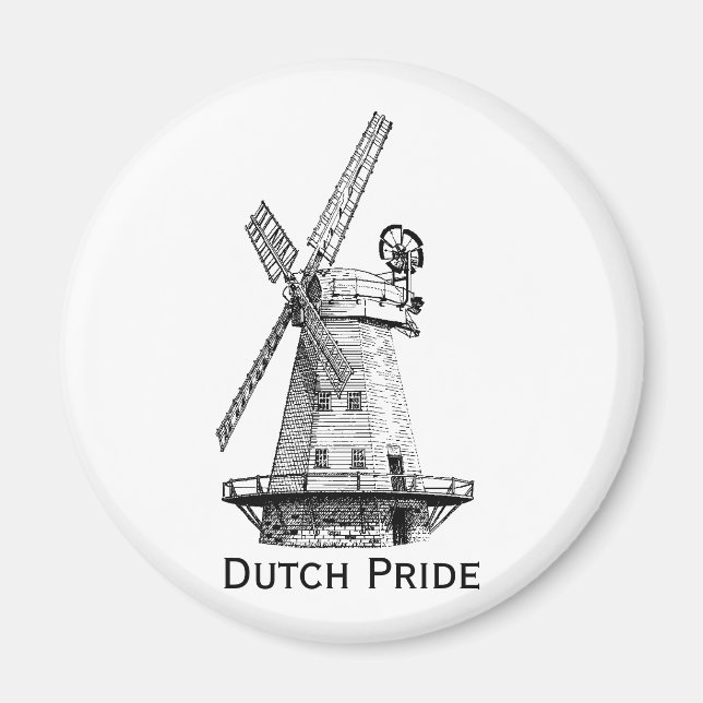 Aimant Windmill, Dutch Pride (Devant)