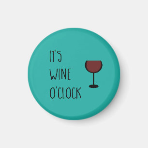 Aimant Wine O'Clock