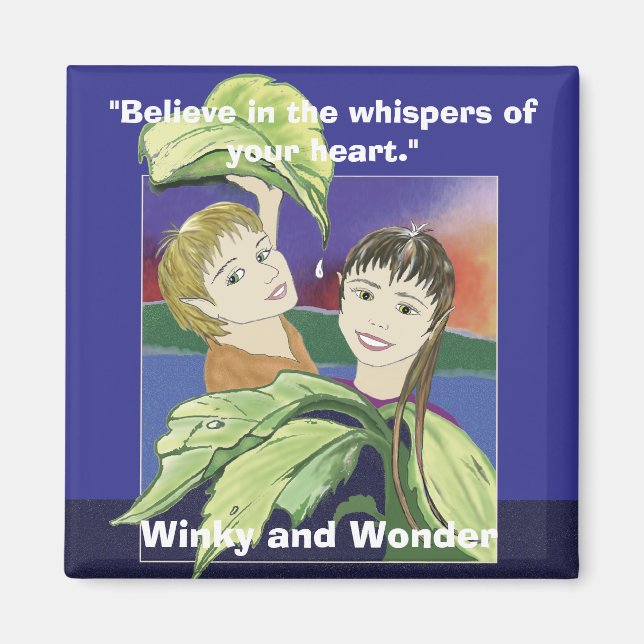 Aimant Winky et Wonder (Devant)