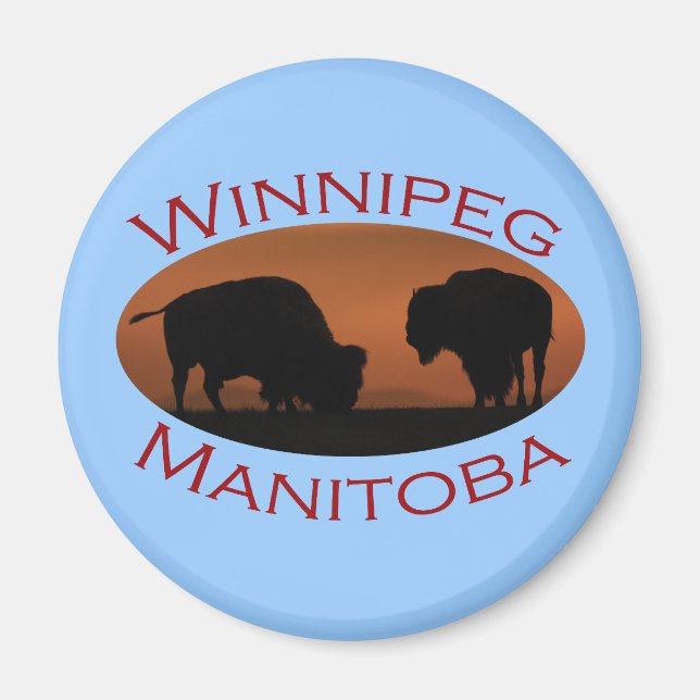 Aimant Winnipeg (Manitoba) (Devant)
