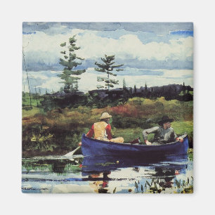 Aimant Winslow Homer : The Blue Boat, 1892, oeuvre d'art