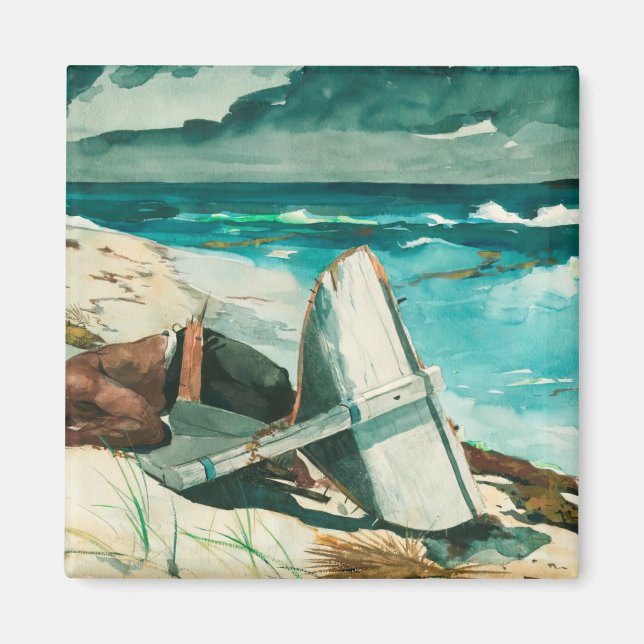 Aimant Winslow Homer tras el huracan bahamas (Devant)