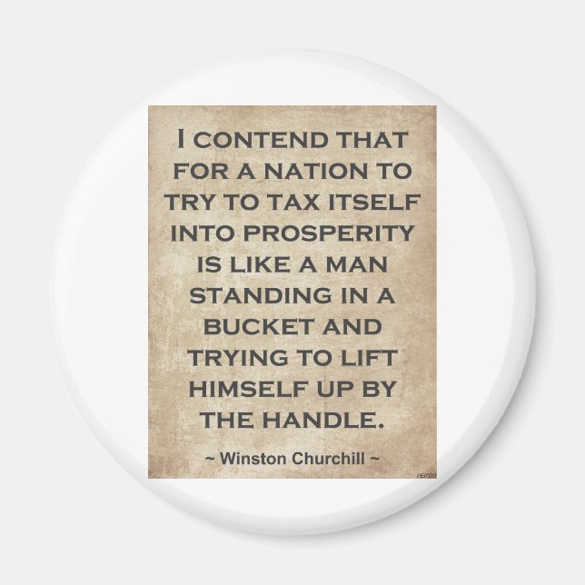 Aimant Winston Churchill #1 (Devant)