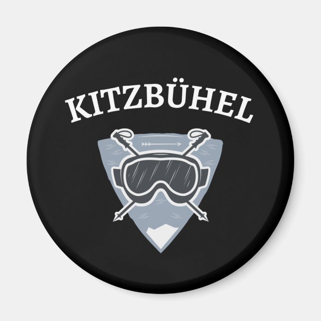 Aimant Winter Ski (Devant)