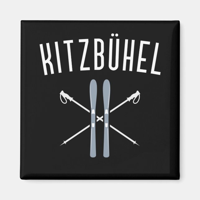 Aimant Winter Ski Autriche (Devant)