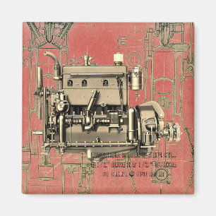 Aimant Wisconsin Motor Milwaukee Wisconsin gas engine B-3