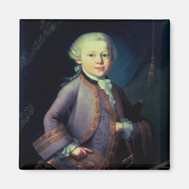 Aimant Wolfgang Amadeus Mozart, 1763 (Devant)