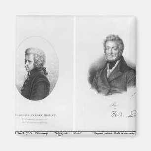 Aimant Wolfgang Amedeus Mozart et Ferdinando Paer