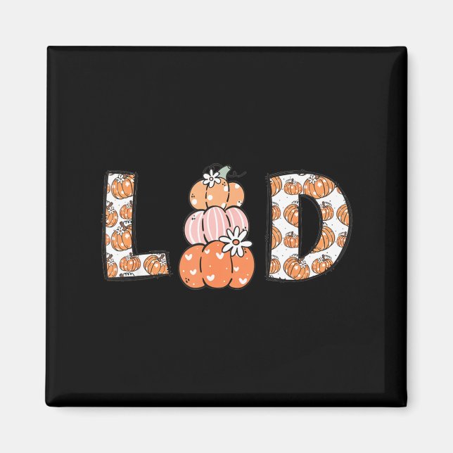 Aimant Women Labor And Delivery Nurse Fall Pumpkins Thank (Devant)