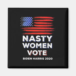 Aimant Women Vote Biden Harris 2020 Drapeau américain Cad