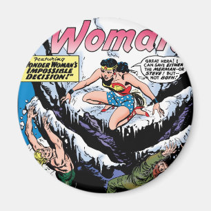 Aimant Wonder Woman avec Wonder Girl