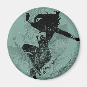Aimant Wonder Woman Landing Foliage Graphic