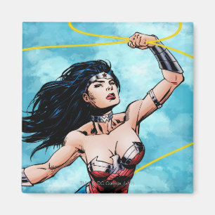 Aimant Wonder Woman & Lasso de la vérité