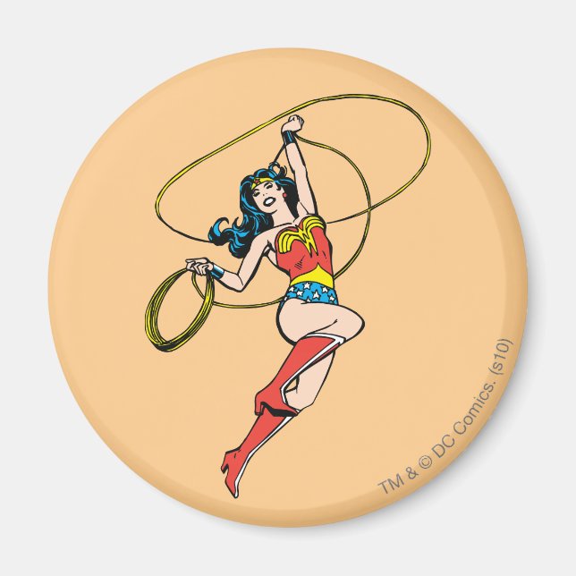 Aimant Wonder Woman Lasso de la vérité (Devant)