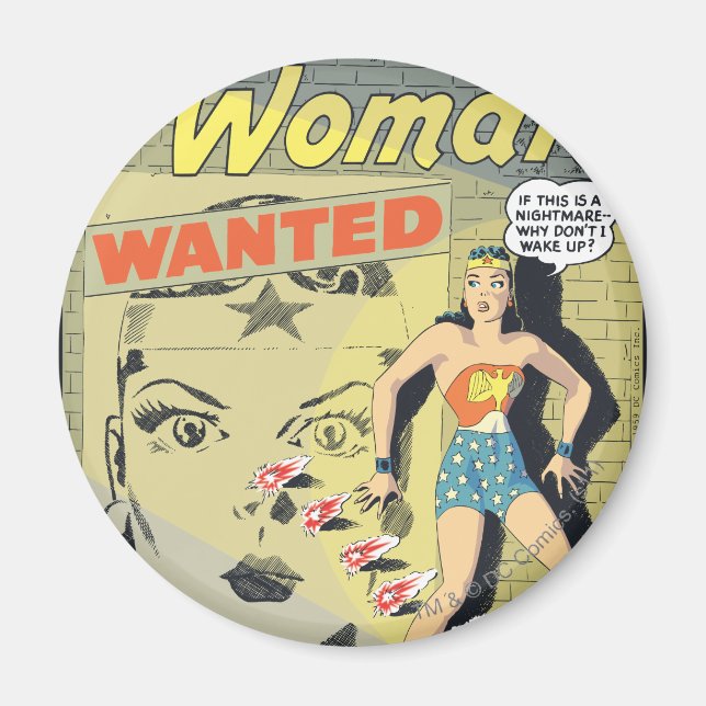 Aimant Wonder Woman Recherché (Devant)