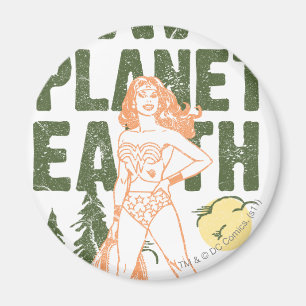 Aimant Wonder Woman Sauver la planète Terre