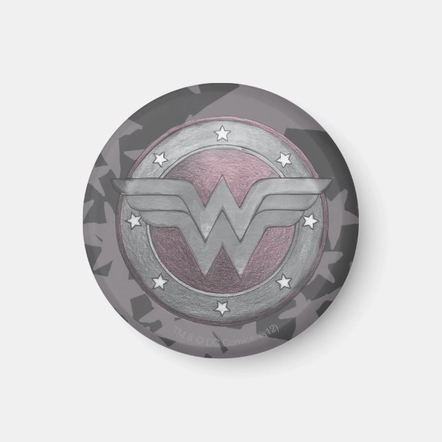 Aimant Wonder Woman Shield Motif (Devant)