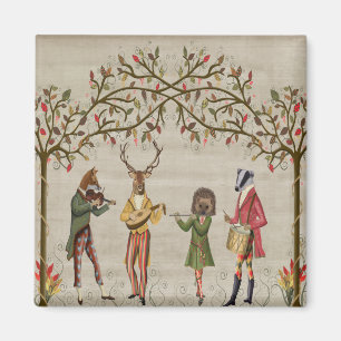 Aimant Woodland Animaux Minstrel Group