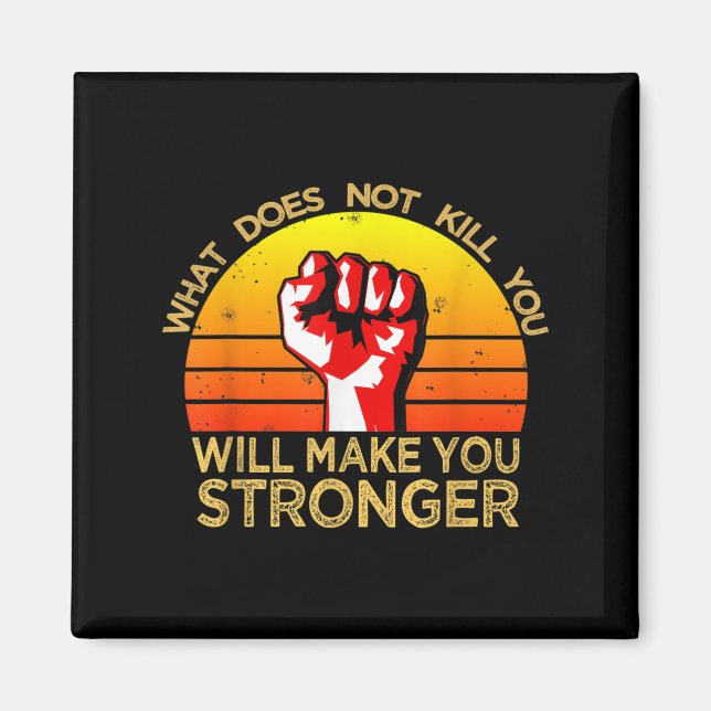 Aimant Workout Insration Motivational Saying Men Women  (Devant)