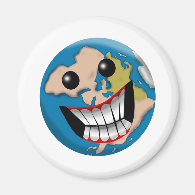 Aimant Worldwide Smile (Devant)