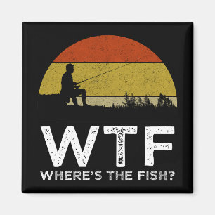 Aimant WTF - Où est le poisson ?