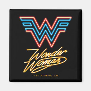 Aimant WW84   Logo Wonder Woman Neon Light