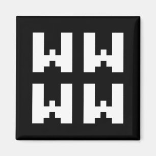 Aimant WWWW LOL Japonais Internet Slang