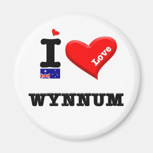 Aimant WYNNUM - I Love