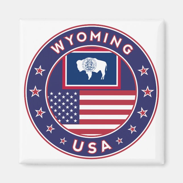 Aimant Wyoming (Devant)