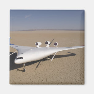 Aimant X-48B a mélangé le véhicule aérien touché par