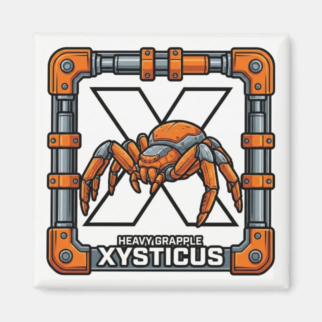 Aimant X is for Xysticus (Crab Spider) – GTA Style ABC  (Devant)