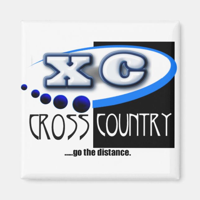 Aimant XC MOTTO - Distance - PAYS (Devant)