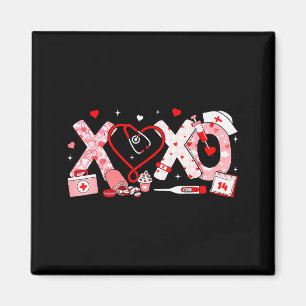 Aimant Xoxo Infirmière St-Valentin Stethoscope Saint-Vale