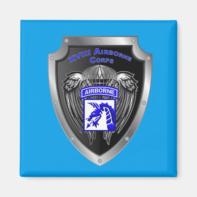 Aimant XVIIIe Corps aéroporté (Devant)