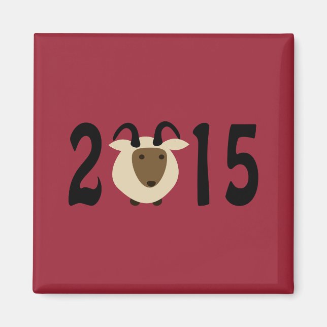 Aimant Year of the Ram 2015 (Devant)