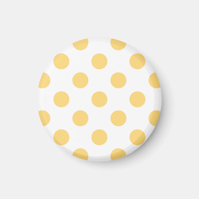 Aimant Yellow polkadots (Devant)