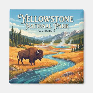 Aimant Yellowstone National Park Wyoming