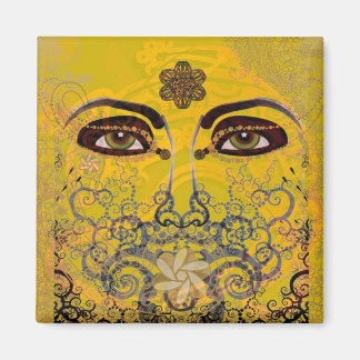 AIMANT YEUX ÂME D'OR