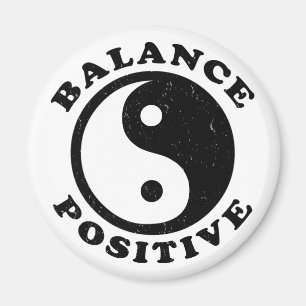 Aimant Yin Yang Balance Positive Zen Life