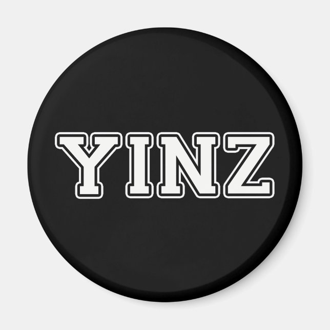 Aimant Yinz (Devant)