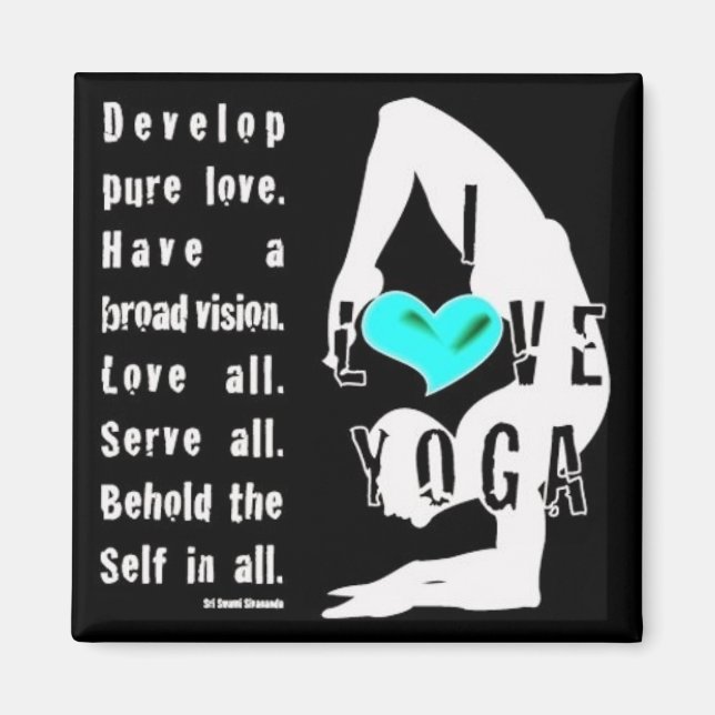 Aimant Yoga (Devant)