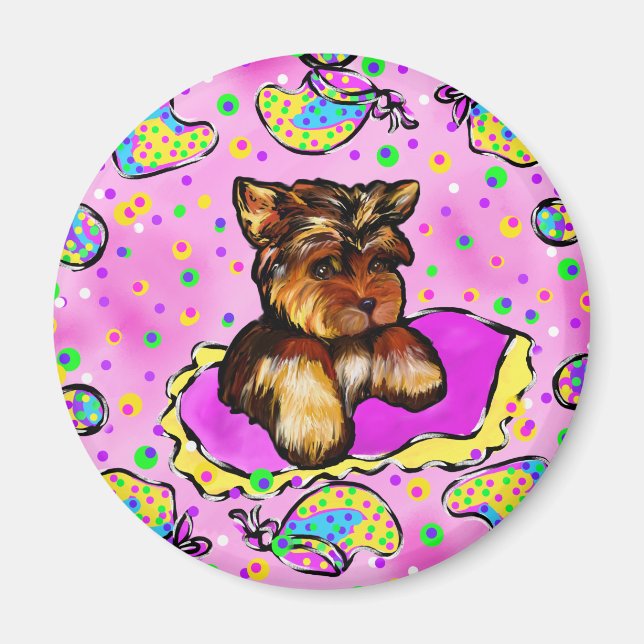 Aimant Yorkie Poo (Devant)
