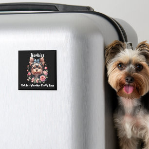 Aimant Yorkies, Pas Seulement Un Joli Visage