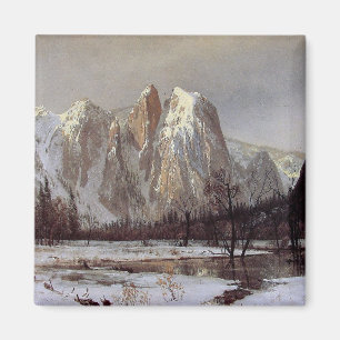 Aimant Yosemite Valley, California (Cathedral Rock)