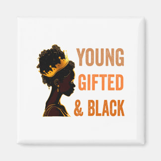 Aimant Young Ed Black African American History Girl You T