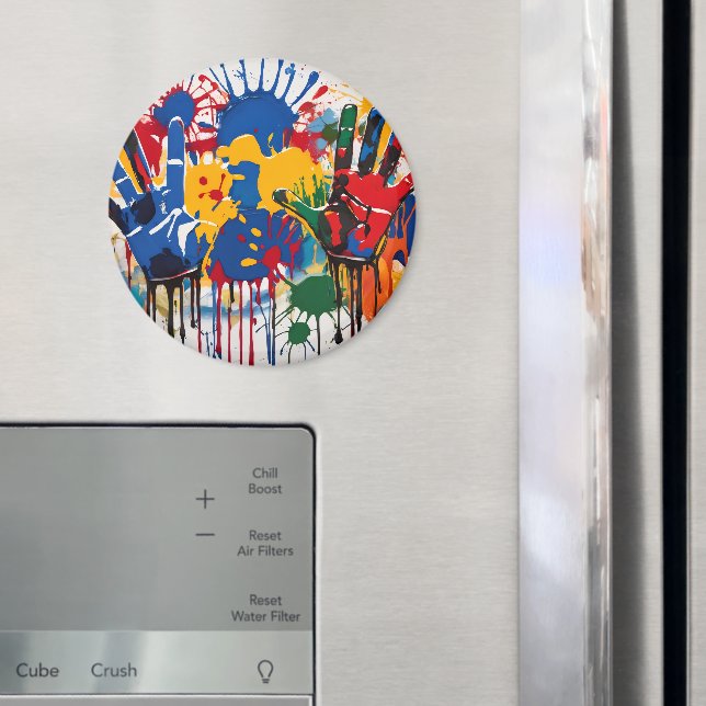 Aimant Your Childs Artwork One Of A Kind Personalized (In situ (réfrigérateur))