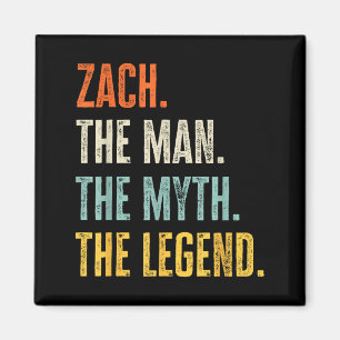 Aimant Zach l'homme mythe légende, nom drôle Zach