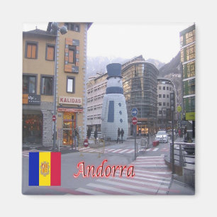 Aimant zAD004 - Andorre - Leader régional - Noël
