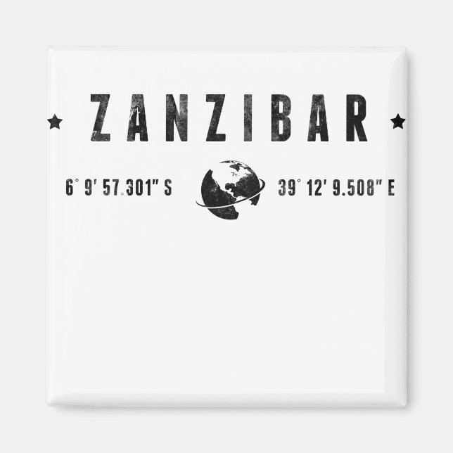 Aimant Zanzibar (Devant)