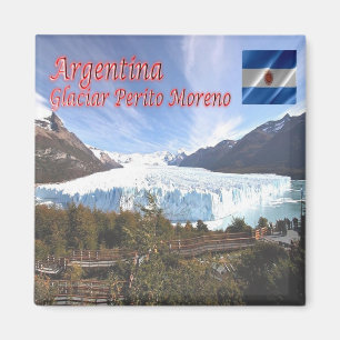 Aimant zAR013 PERITO MORENO GLACIER, Père Noël Cruz, Frig